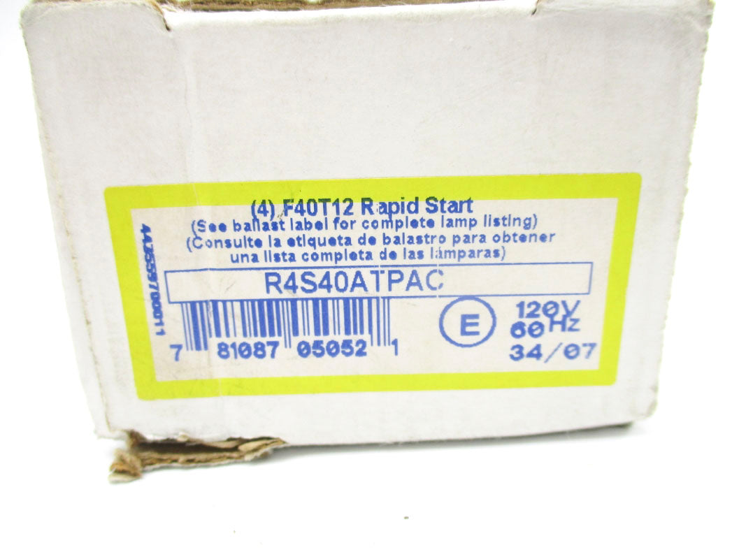 ADVANCE R4S40ATPAC 120V 1.25A NSMP