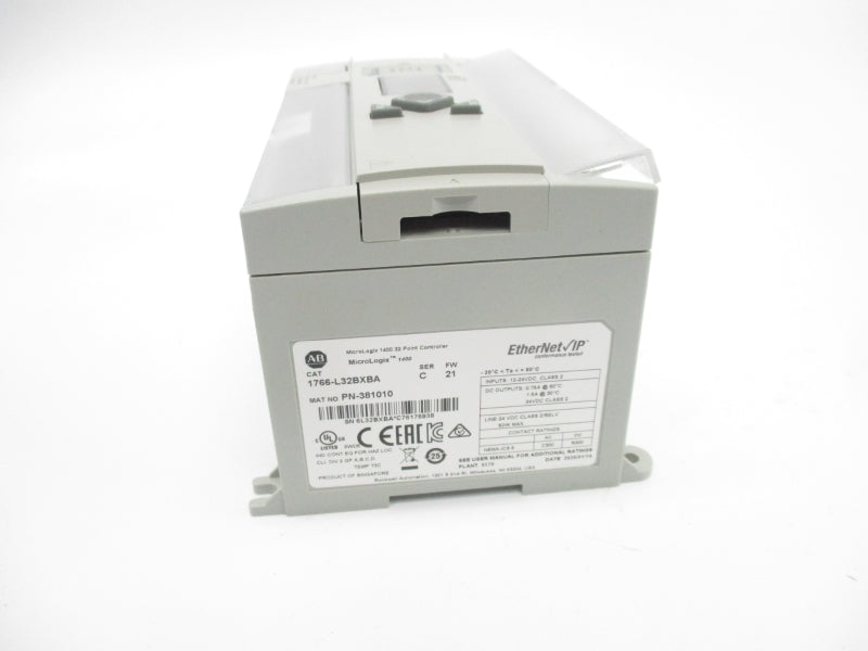 ALLEN BRADLEY 1766-L32BXBA SER. C F/W 21 12-24VDC NSMP