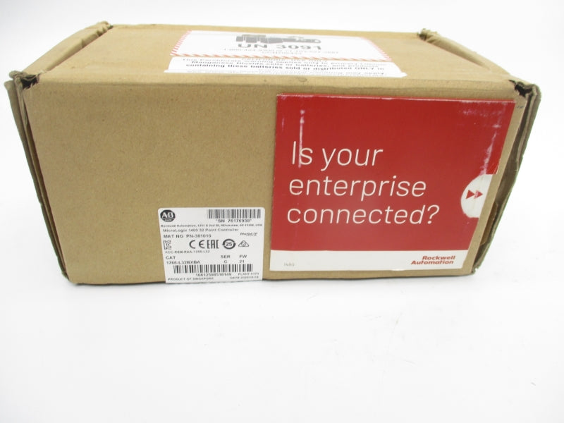 ALLEN BRADLEY 1766-L32BXBA SER. C F/W 21 12-24VDC NSMP