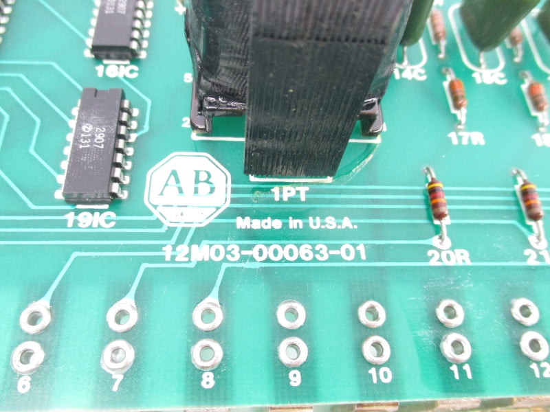 ALLEN BRADLEY 12M03-00063-01 UNMP