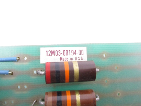 ALLEN BRADLEY 12M03-00194-00 UNMP
