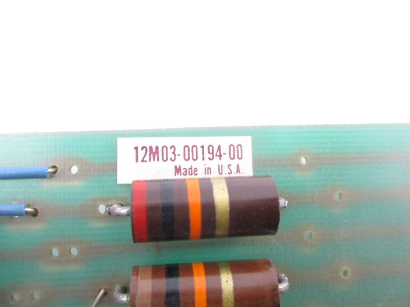 ALLEN BRADLEY 12M03-00194-00 UNMP