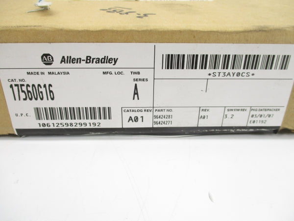 ALLEN BRADLEY 1756-OG16 SER. A 5.5VDC (NO TERMINAL) (NO DOOR) NSMP