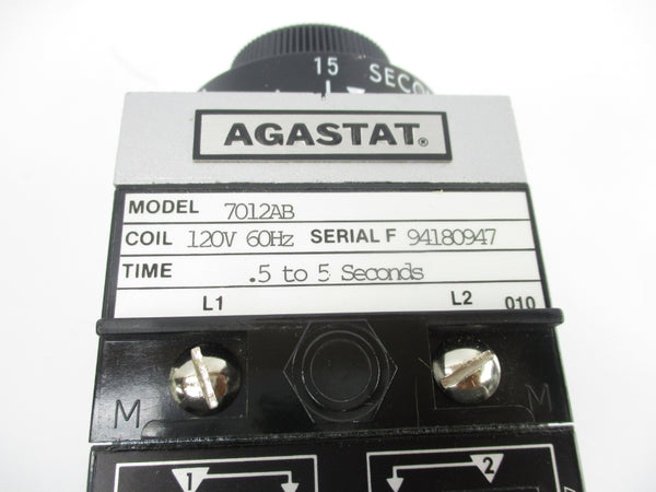 AGASTAT 7012AB 120V .5-5SEC. NSNP