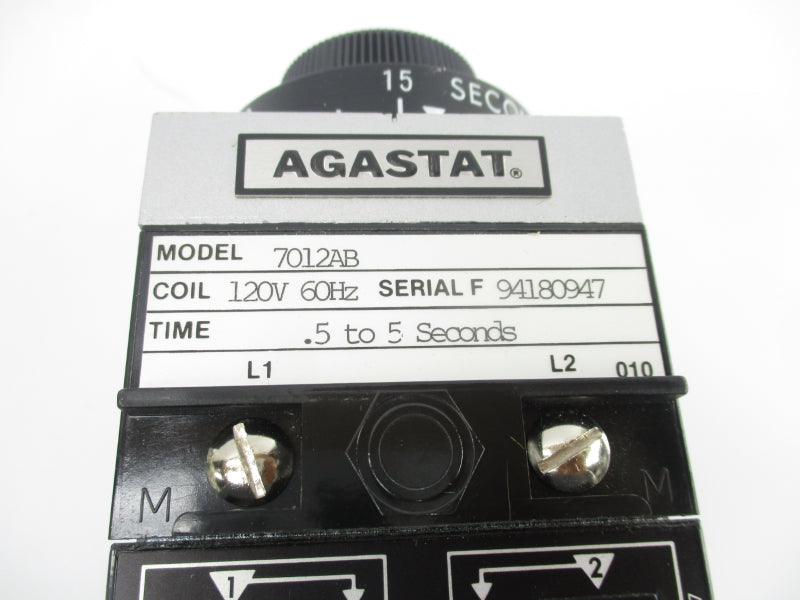 AGASTAT 7012AB 120V .5-5SEC. NSNP
