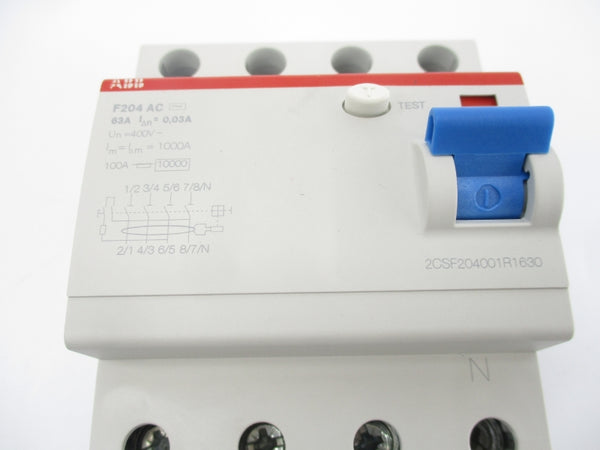ABB 2CSF204001R1630 F204 400V 63A NSNP