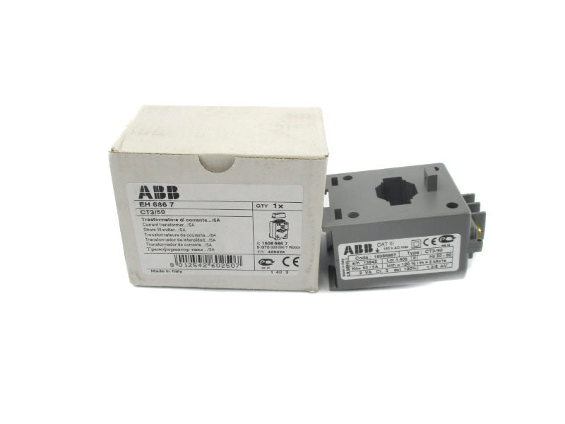 ABB CT3/50 EH6867 150VAC 5A NSMP