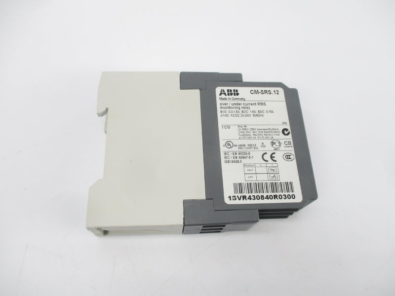 ABB 1SVR430840R0300 CM-SRS.12 24-240VAC/DC 3-15A NSMP