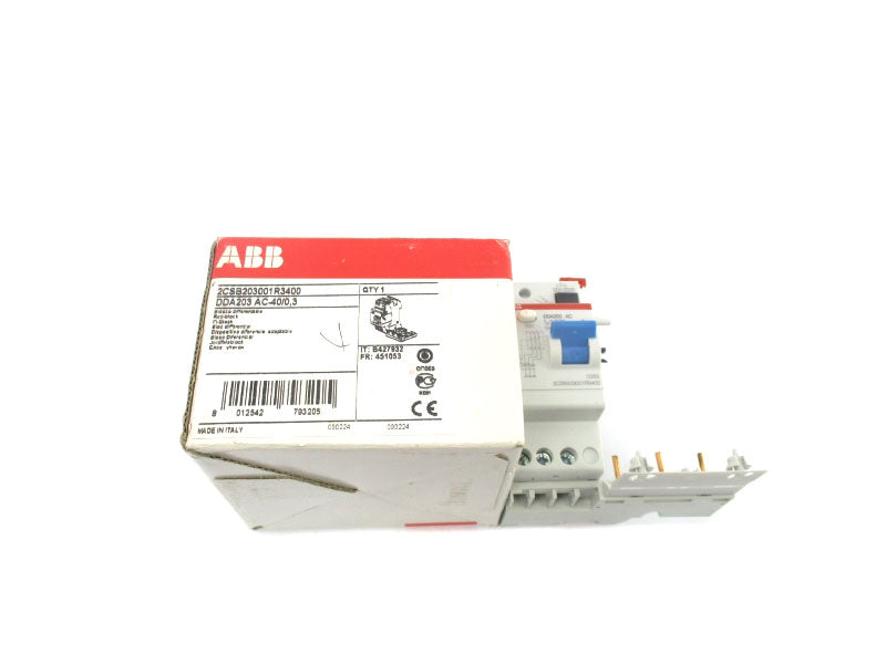 ABB 2CSB203001R3400 DDA203AC-40/0,3 240/415V 40A NSMP