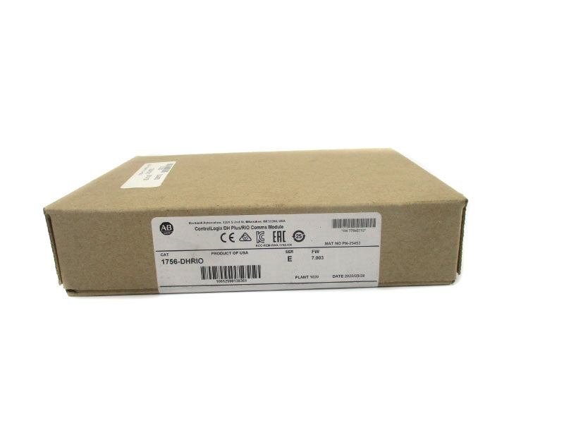 ALLEN BRADLEY 1756-DHRIO SER. E F/W 7.003 DATE: 2020 NSFS