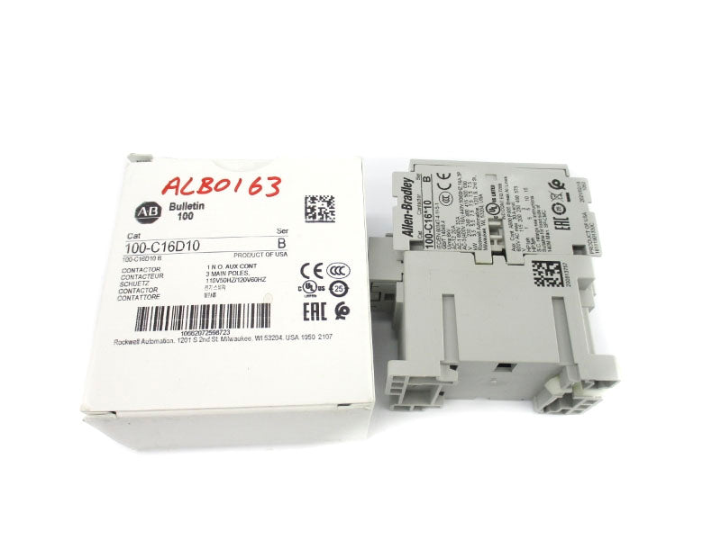 ALLEN BRADLEY 100-C16D10 SER. B 110/120V 32A (WH) NSMP