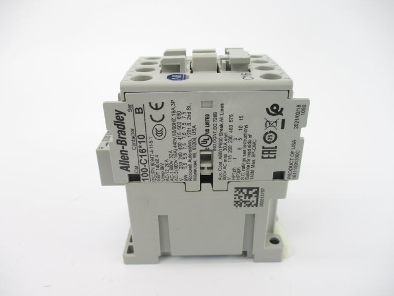 ALLEN BRADLEY 100-C16D10 SER. B 110/120V 32A (WH) NSMP