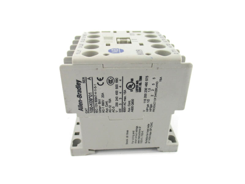 ALLEN BRADLEY 100-K09ZA01 SER. A 220VDC 20A NSNP