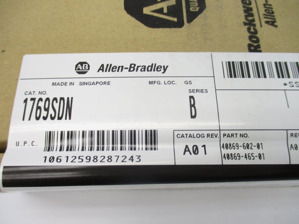 ALLEN BRADLEY 1769-SDN SER. B F/W 2.2 24VDC 0.44A NSMP