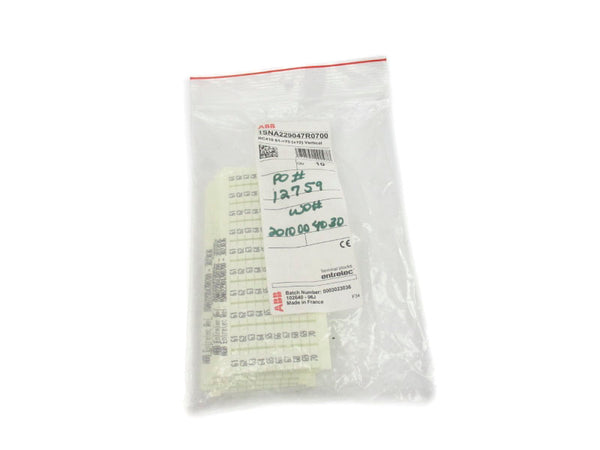 ABB 1SNA229047R0700 (PKG OF 10) NSMP