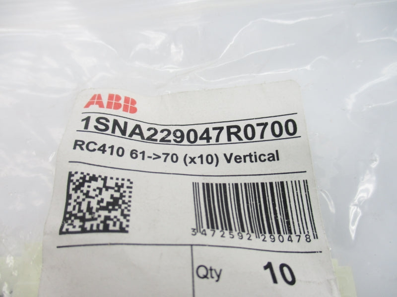 ABB 1SNA229047R0700 (PKG OF 10) NSMP