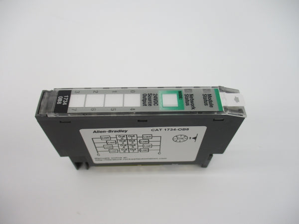 ALLEN BRADLEY 1734-OB8 SER. C  F/W 3.022 24VDC 1A NSMP