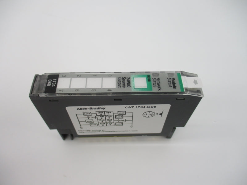 ALLEN BRADLEY 1734-OB8 SER. C  F/W 3.022 24VDC 1A NSMP