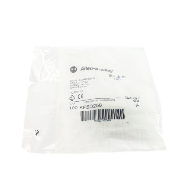 ALLEN BRADLEY 100-KFSD250 SER. A 12-250VDC NSMP