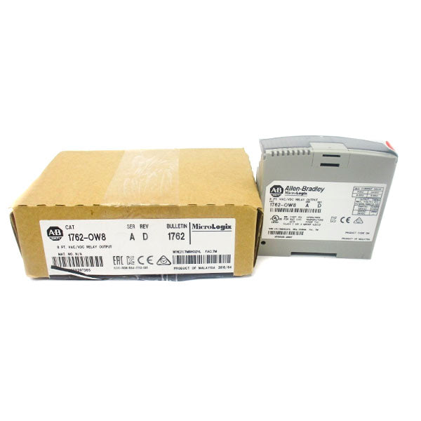 ALLEN BRADLEY 1762-OW8 SER. A 24VDC 0.09A NSMP