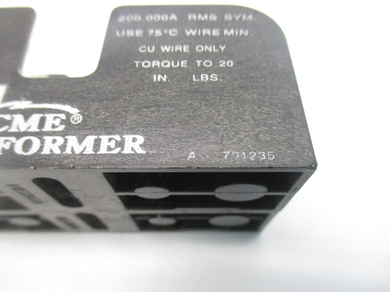 ACME TRANSFORMER A-701235 600V 30A UNMP