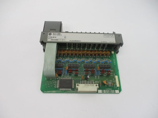 ALLEN BRADLEY 1746-IB16 SER. A 10-30VDC (NO DOOR) UNMP