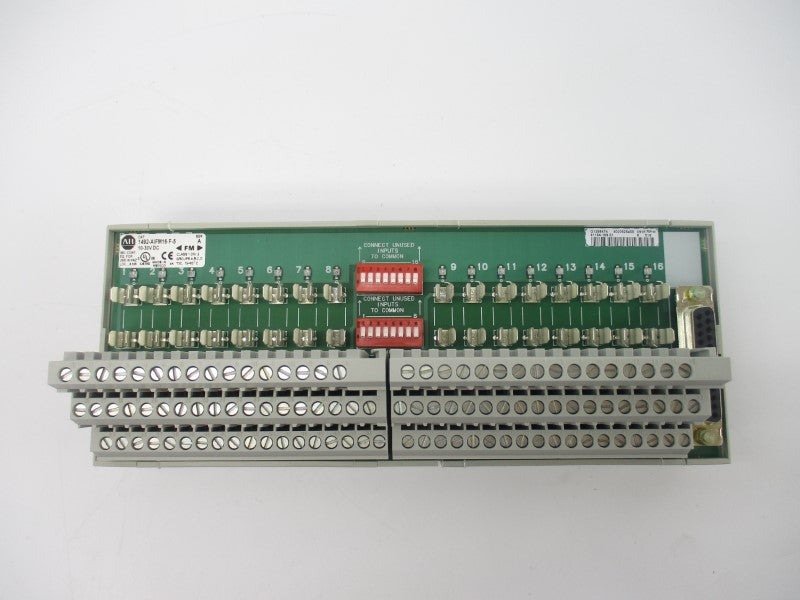 ALLEN BRADLEY 1492-AIFM16-F-5 SER. A 10-30VDC (BR/WH) NSMP