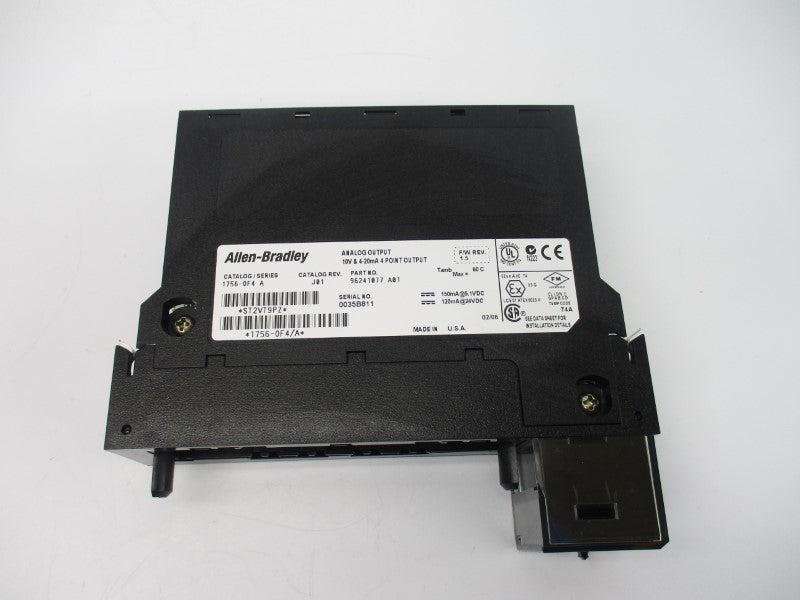 ALLEN BRADLEY 1756-OF4 SER. A F/W 1.5 24VDC NSMP