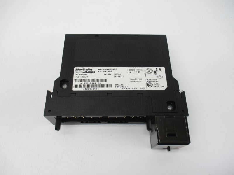 ALLEN BRADLEY 1756-IR6I SER. A F/W 1.12 24VDC NSMP