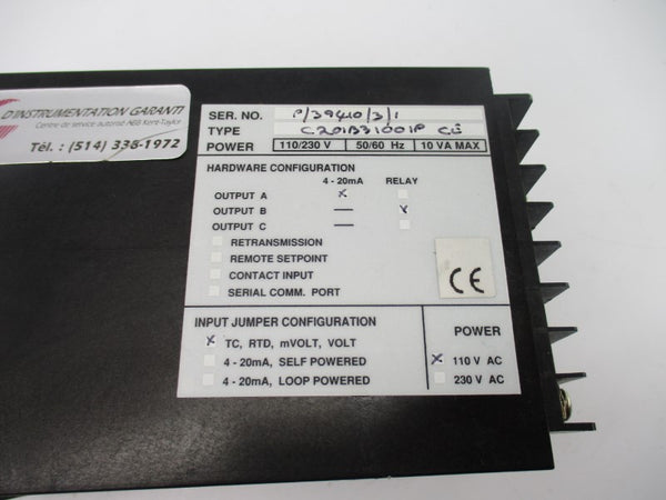 ABB C201B31001DCE 110/230V UNMP