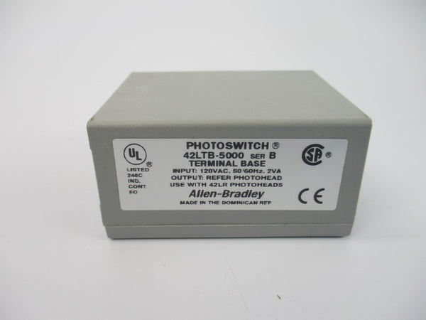 ALLEN BRADLEY 42LTB-5000 SER. B 120VAC (WH) NSMP