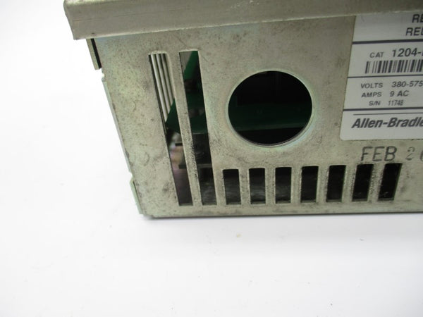 ALLEN BRADLEY 1204-RWR2-09-B SER. A 380-575VAC 9A UNMP