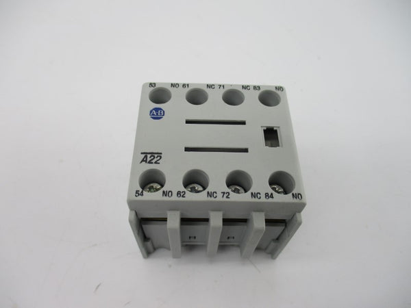 ALLEN BRADLEY 100-FA22 SER. B 600VAC 10A (WH) NSMP