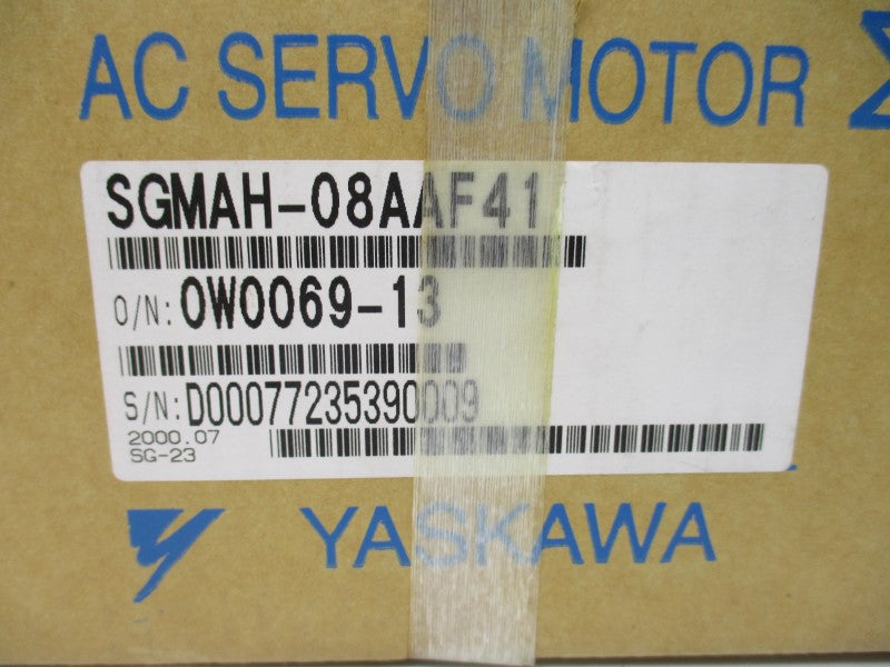 YASKAWA SGMAH-08AAF41 200V 4.4A NSMP