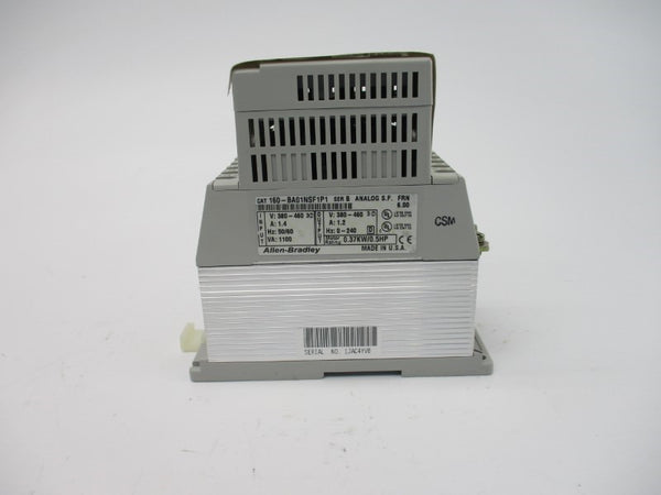 ALLEN BRADLEY 160-BA01NSF1P1 SER. B F/W 6.00 380-460V 1.2A (BR/WH) NSMP