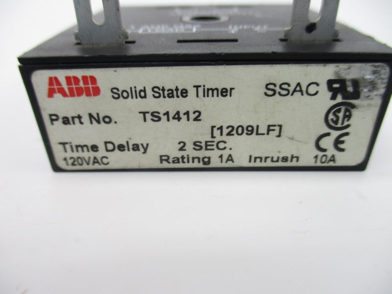 ABB TS1412 120VAC 10A 2S NSNP