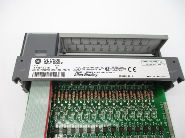 ALLEN BRADLEY 1746-IV16 SER. C 10-30VDC (NO TERMINAL) NSNP