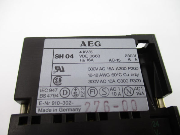 AEG SH0431E 24VDC 16A NSNP