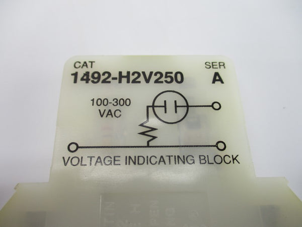 ALLEN BRADLEY 1492-H2V250 SER. A 100-300VAC NSNP