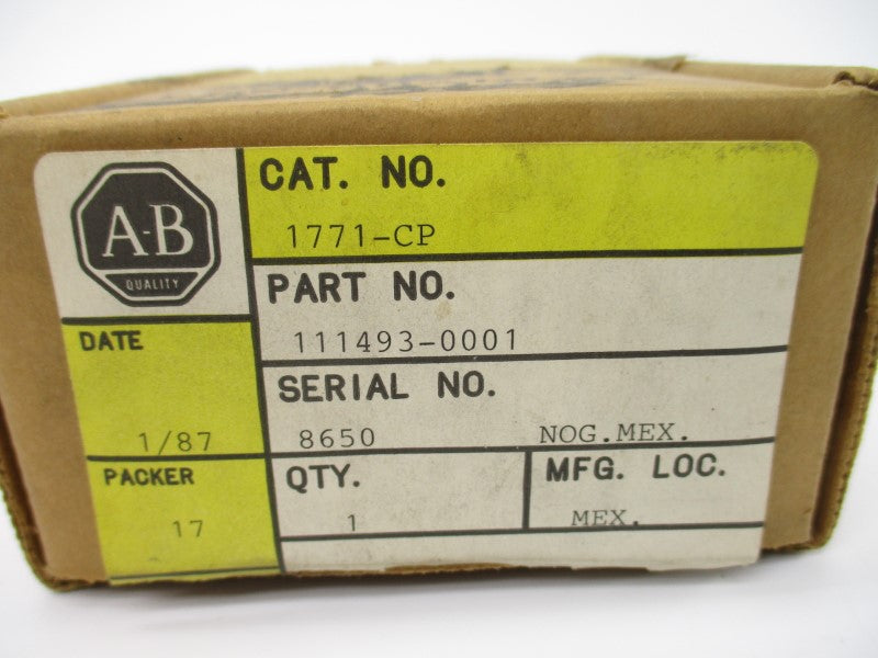 ALLEN BRADLEY 1771-CP (BR/YL) NSMP