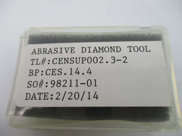ABRASIVE DIAMOND TOOL CENSUP002.3-2 NSMP