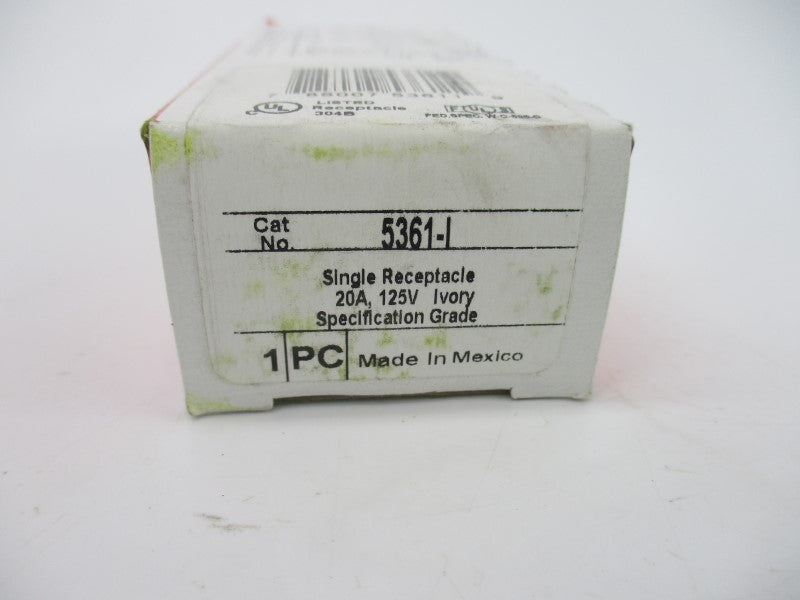 PASS & SEYMOUR 5361-I 125V 20A NSMP