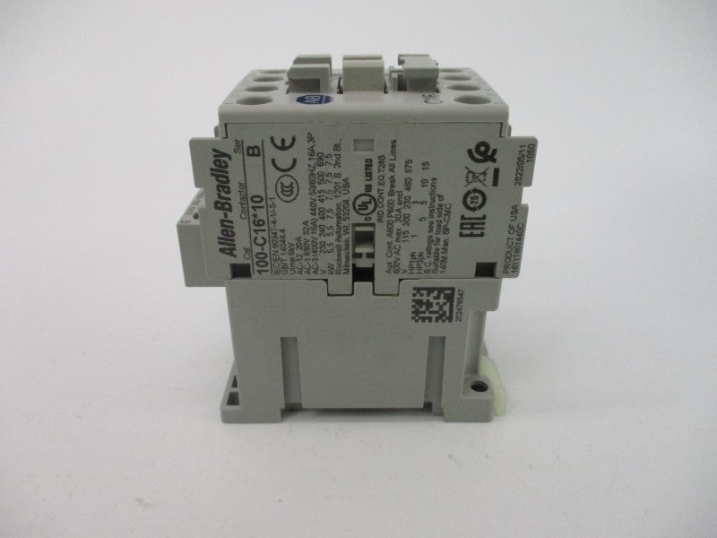 ALLEN BRADLEY 100-C16KJ10 SER. B 24V 32A (WH) NSMP