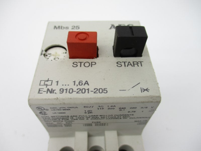 AEG 910-201-205 600VAC 1-1.6A UNMP