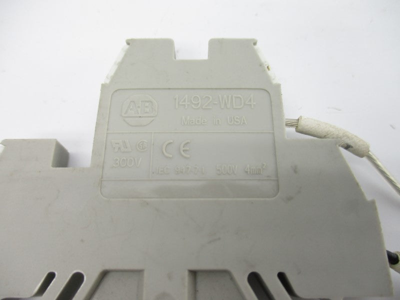 ALLEN BRADLEY 1492-WD4 500V UNMP