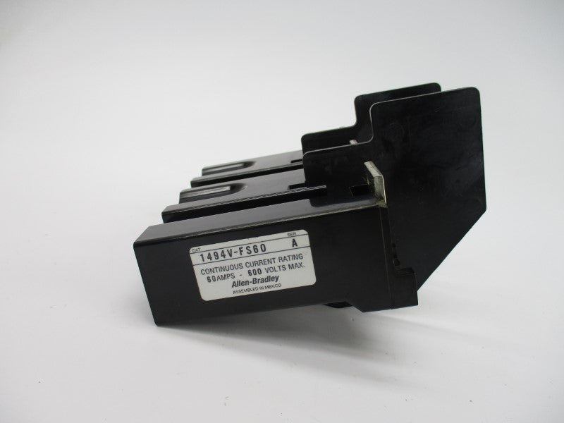 ALLEN BRADLEY 1494V-FS60 SER. A 600V 60A (PKG OF 2) (BR/WH) NSMP