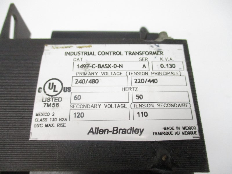 ALLEN BRADLEY 1497-C-BASX-0-N SER. A 240/480V UNMP