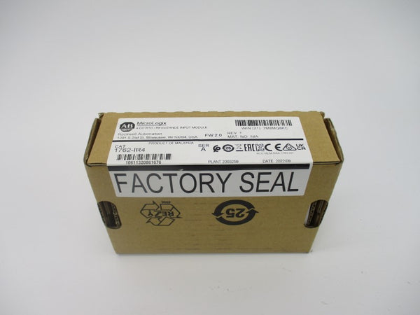 ALLEN BRADLEY 1762-IR4 SER. A F/W 2.0 DATE: 2022 REV. F NSFS