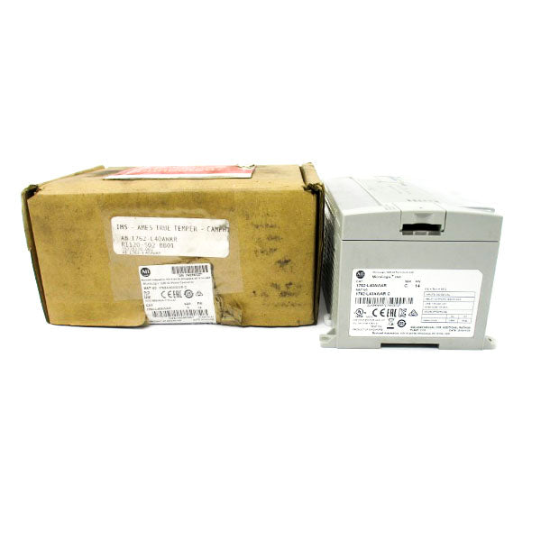 ALLEN BRADLEY 1762-L40AWAR SER. C F/W 14 100-120VAC NSMP