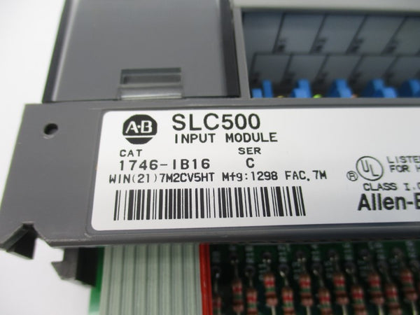 ALLEN BRADLEY 1746-IB16 SER. C 10-30VDC NSNP